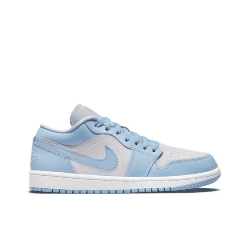 Nike/耐克  Air Jordan 1 Low AJ1 女款 大學(xué)藍(lán) 低幫 運(yùn)動 休閑 板鞋 DC0774-050