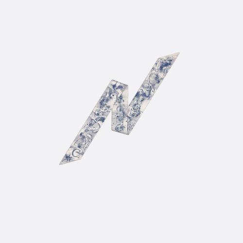  DIOR迪奧 女士 絲巾 ABCDior Mitzah 絲巾 11ABC106C600_C540