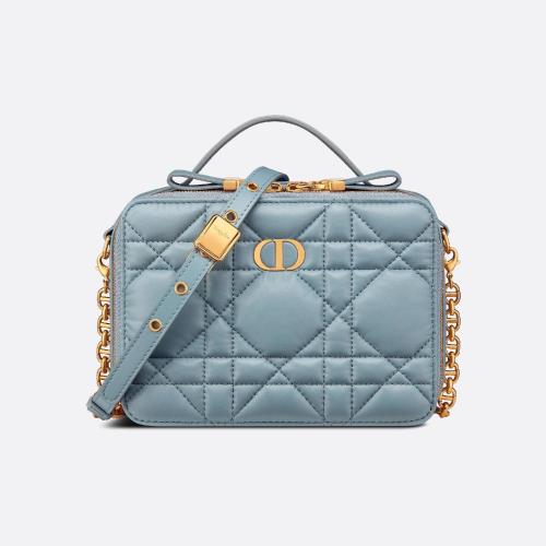  DIOR迪奧 22年秋冬 女士 單肩包 Dior Caro 箱型鏈條手袋 S5140UNGX_M09Z