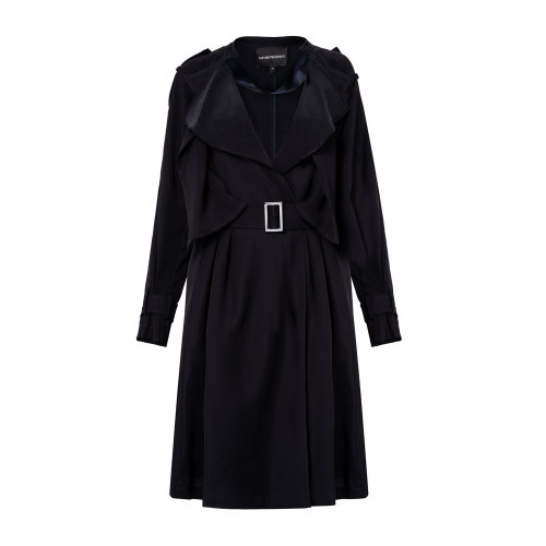 Emporio Armani/安普里奧阿瑪尼 深藍(lán)色 女士風(fēng)衣 3K2L80-2N7RZ-0926