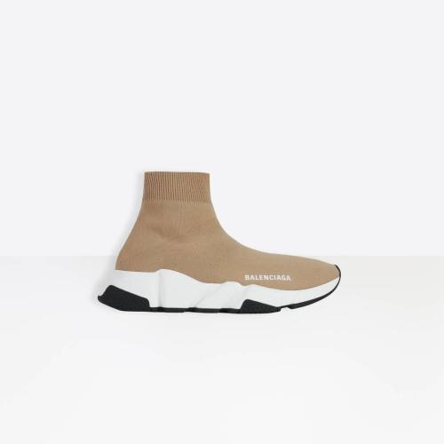  BALENCIAGA巴黎世家 22年秋冬 女士 休閑運(yùn)動(dòng)鞋 Women%27s Speed Sneaker in BEIGE 587280W2DB22 預(yù)定商品1-3周發(fā)貨