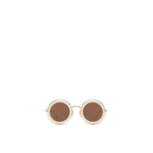  LOEWE羅意威 22年秋冬 女士 太陽(yáng)眼鏡 Round sunglasses in acetate G735270X07-2809