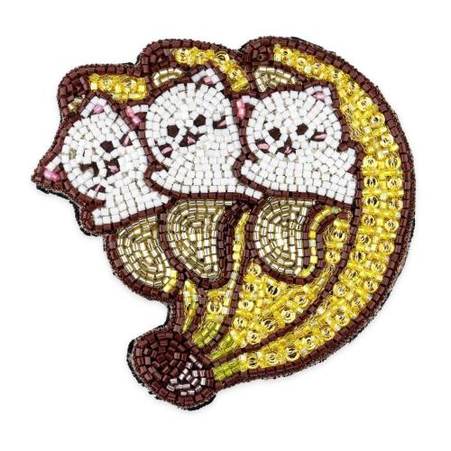  GUCCI古馳 22年秋冬 女士 Bananya x Gucci聯(lián)名系列胸針 659310 I4666 8488