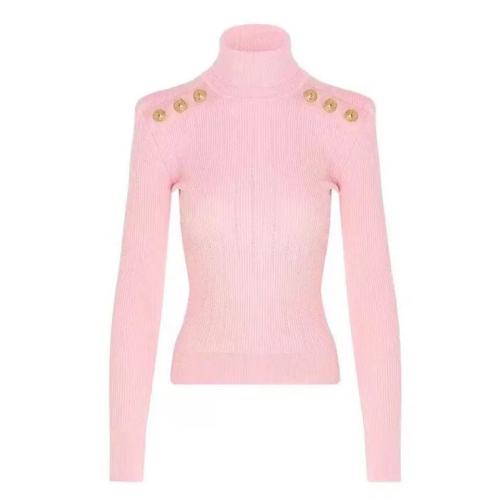 BALMAIN/巴爾曼  網(wǎng)紅女士修身針織衫WF1KH000K211 4AK【主推】