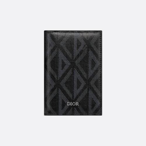  DIOR迪奧 22年秋冬 男士 卡包 Porte-cartes a deux volets 2ESCH138DCO_H43E