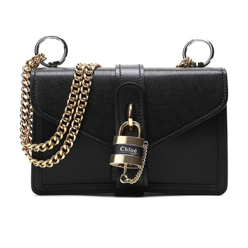 CHLOE/克洛伊女士人造革ABY手提單肩斜挎包鏈條包CHC19WS6B72