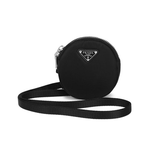 PRADA/普拉達(dá) 女士Re-Nylon再生尼龍單肩斜挎包零錢(qián)包腕包 1TT129 2DMV