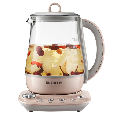 Buydeem/北鼎 升級(jí)款養(yǎng)生壺K159T 隔水燉燕窩 加厚玻璃 多功能全自動(dòng)家用花茶壺煮茶壺煮茶器