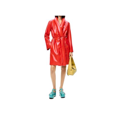  LOEWE羅意威 22年秋冬 女士 大衣 Belted coat in nappa S359Y18L22-7100