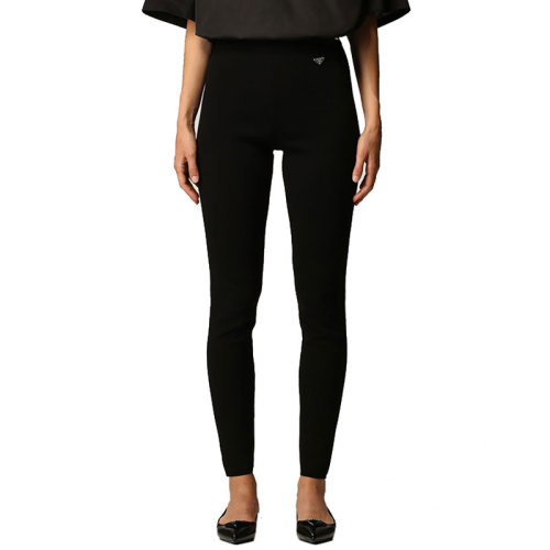 PRADA/普拉達(dá)  女褲 女士 黑色時(shí)尚休閑褲 $222251-Y86-F0002 HJH613FG