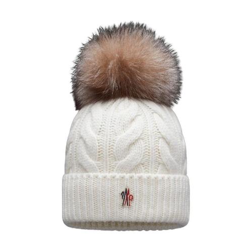  MONCLER蒙可蒙克萊 22年秋冬 女士 帽子 Beanie With Pom Pom H20983B00008A0069002