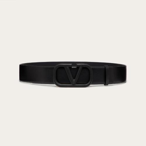  VALENTINO華倫天奴 22年秋冬 女士 腰帶 CEINTURE VLOGO SIGNATURE EN VEAU BRILLANT 40 MM UW 預(yù)定商品1-3周發(fā)貨