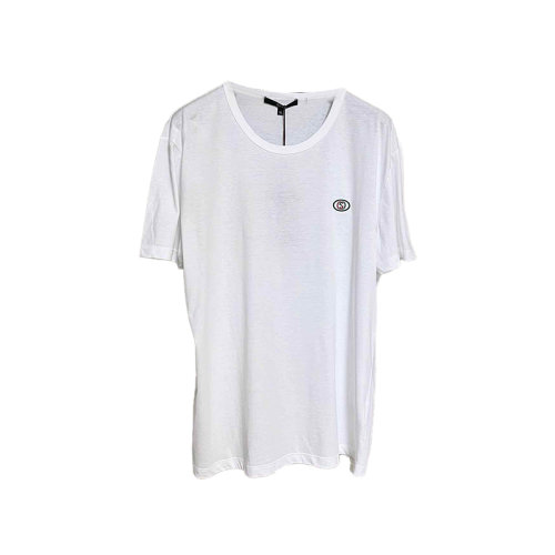 Gucci 古馳  男士小logo白短袖