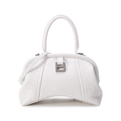  Balenciaga/巴黎世家 女士白色牛皮革單肩包 673116 23EE2 9016 PLSX