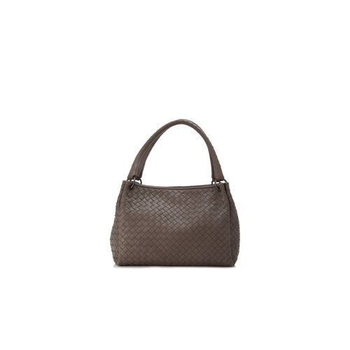 Bottega Veneta/葆蝶家 寶緹嘉 女士 女包 淺咖啡色小羊皮手提包 428047V00162965 HJH0015X