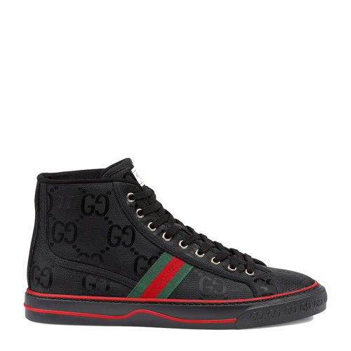 GUCCI/古馳 Gucci Off Grid系列 男士黑色高幫休閑運(yùn)動(dòng)鞋628717H9H801074