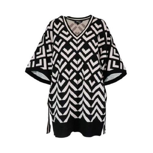  MaxMara/麥絲瑪拉 女士黑色時(shí)尚休閑針織衫/毛衫 EFEDRA 017 PLFSX