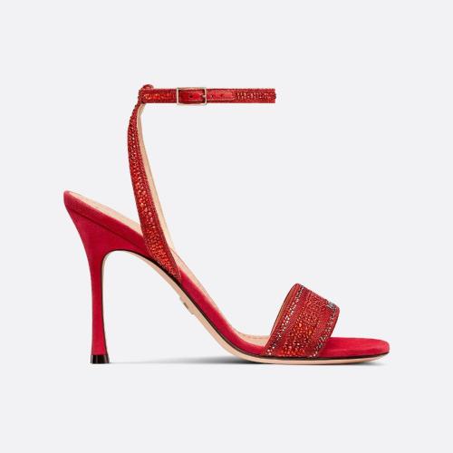  DIOR迪奧 22年秋冬 女士 高跟涼鞋 Sandale a talon Dway KCQ707SRY_S34R