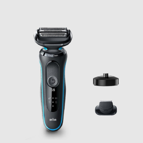 Braun/博朗 電動(dòng)剃須刀M4200CS 薄荷藍(lán)色 好剃易洗，免拆洗，干濕雙剃，全身防水，浮動(dòng)3刀頭，輕松剃凈胡須