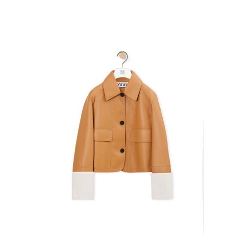  LOEWE羅意威 22年秋冬 女士 夾克 Button jacket in nappa S359Y19L36-2586