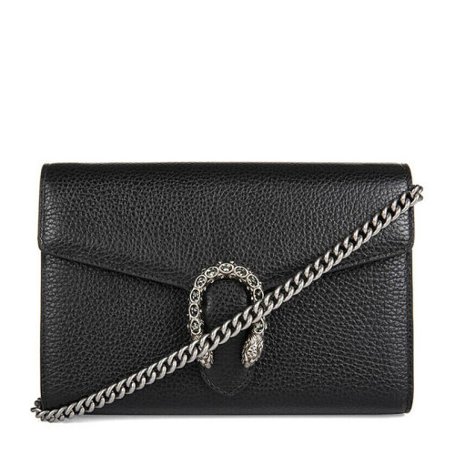  GUCCI/古馳 迷你酒神包 mini Dionysus系列 女士牛皮經(jīng)典金屬鏈條包斜挎包單肩包女包  多色可選 401231