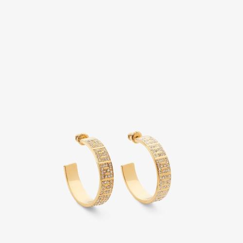  FENDI芬迪 22年春夏 女士 耳環(huán) 金色耳環(huán) 8AH3696GXF089U