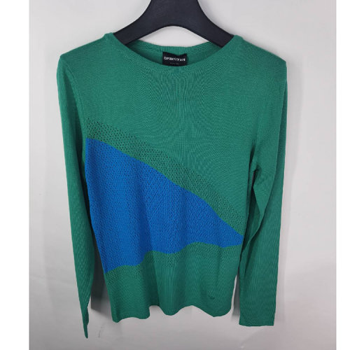 Emporio Armani/安普里奧阿瑪尼綠色男士針織衫 N1M20MN118M545