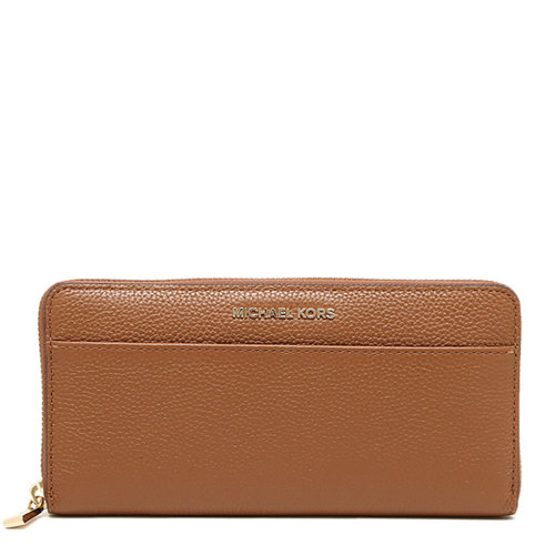 Michael Kors/邁克·科爾斯 MK MERCER系列 長款錢包手拿包 橡果棕