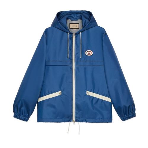  GUCCI古馳 22年秋冬 男士 輕質(zhì)帆布夾克 654834 ZAGVW 4211