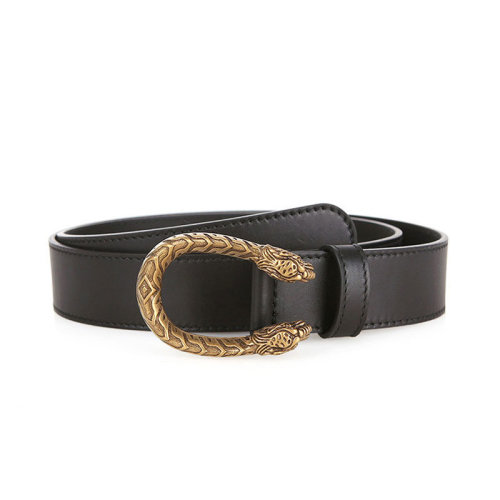 GUCCI/古馳  女士牛皮 時(shí)尚經(jīng)典 黑色 腰帶 476453 AP00T 1000