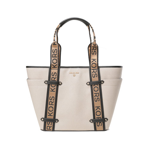 Michael Kors/邁克·科爾斯 【22秋冬新款】 女士MAEVE系列織物/人造革手提單肩包托特包購物袋大號(hào) 30T2G5VT3C