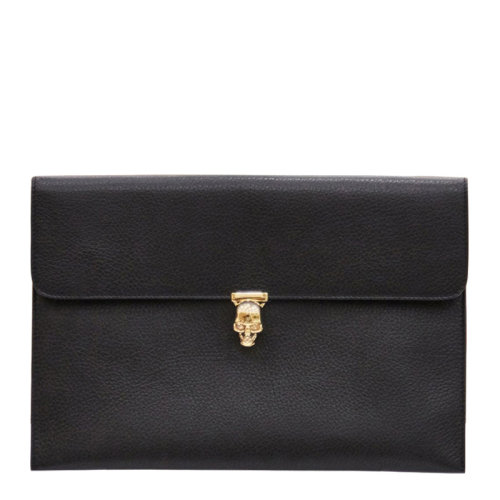 Alexander McQueen/亞歷山大麥昆 女士黑色手拿包 554197-1DD0G-1000