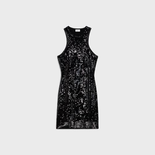  CELINE賽琳思琳 22年秋冬 女士 連衣裙 ROBE ATHLéTIQUE VISCOSE UNDERPINNING 2A82X879Q.38N