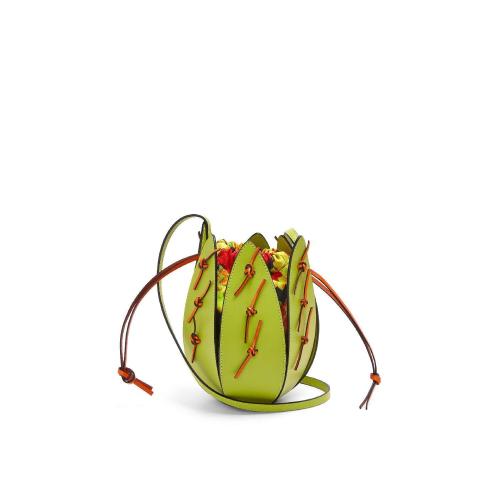  LOEWE羅意威 22年秋冬 女士 手拿包 Cactus pocket in classic calfskin C643Y35X01-1718