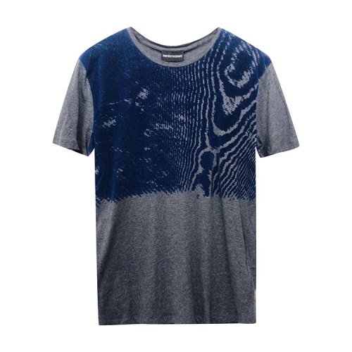 EmporioArmani/安普里奧阿瑪尼/灰色男士短袖T恤