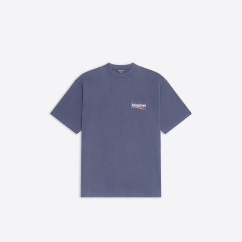  BALENCIAGA巴黎世家 22年春夏 男士 短袖T恤 Mens Political Campaign T-shirt Large Fit  in