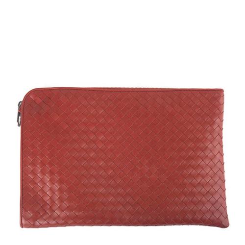 Bottega Veneta/葆蝶家  寶緹嘉男包 男士羊皮時(shí)尚編織拉鏈?zhǔn)帜冒?224052V46514409