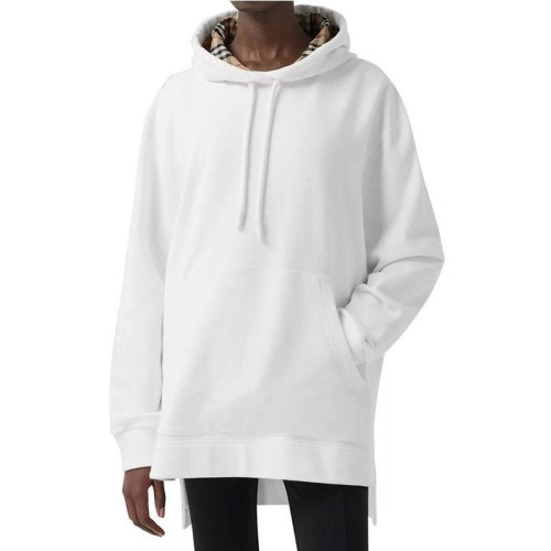 BURBERRY/博柏利 女士白色棉質(zhì)衛(wèi)衣 8035860