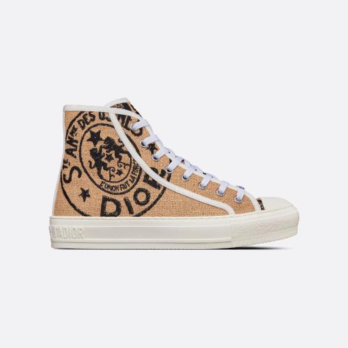  DIOR迪奧 22年春夏 女士 休閑運動鞋 Sneaker haute WalknDior KCK355JUR_S29U