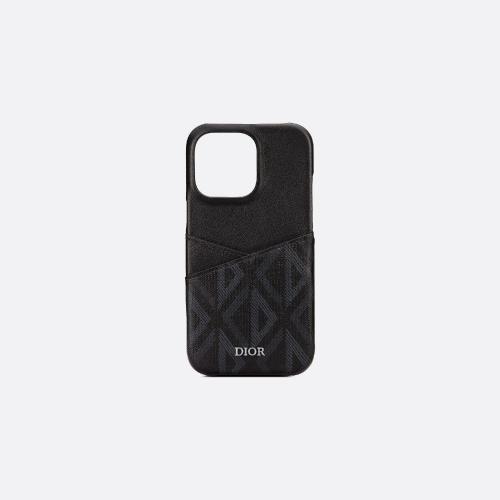  DIOR迪奧 22年秋冬 男士 手機(jī)殼 Coque pour iPhone 13 Pro 2ESPC007CDP_H43E