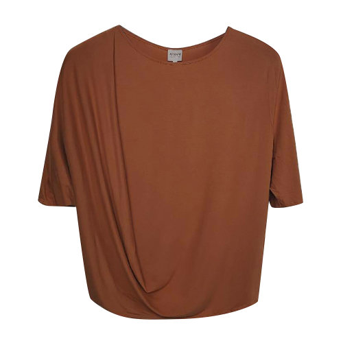 ARMANI COLLEZIONI/阿瑪尼卡爾茲 女士短袖T恤 MMM26J MM75J