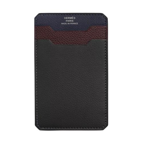  HERMES愛馬仕 22年秋冬 女士 卡包 Porte-cartes City 3CC colorblock H076662CAAF