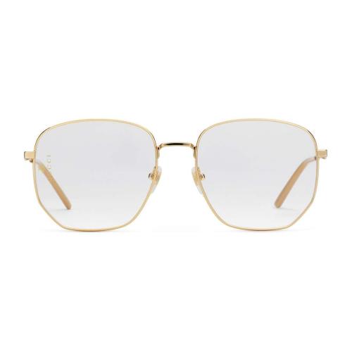  GUCCI古馳 22年秋冬 女士 長(zhǎng)方形鏡框眼鏡 544381 I3330 8005