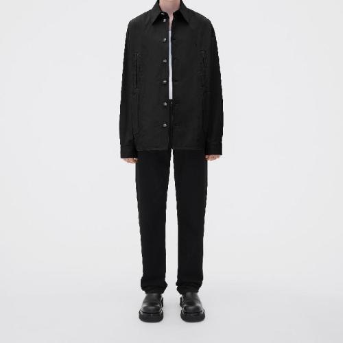 BV葆蝶家 22年秋冬 男士 長袖襯衫 chemise en coton compact 714028V2BL01000