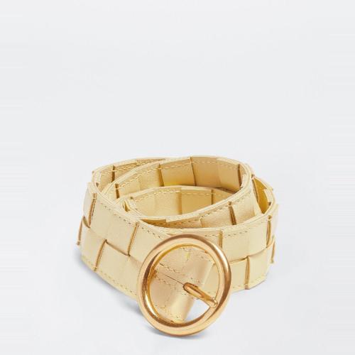  BV葆蝶家 22年秋冬 女士 腰帶 maxi intreccio 701227VMAY29317