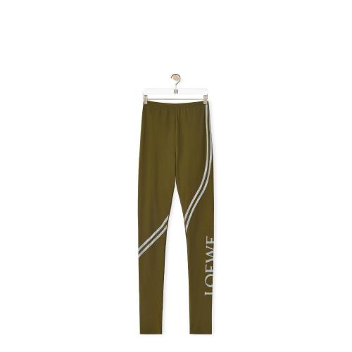  LOEWE羅意威 22年秋冬 女士 休閑褲 LOEWE leggings in polyamide S359Y27X21-4210