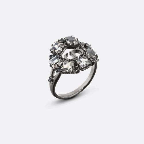  DIOR迪奧 22年秋冬 女士 戒指 Bague Petit CD R1240PTCCY_D04S