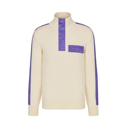  Dior Homme/迪奧桀傲 男士拼色時(shí)尚休閑針織衫/毛衣 113M623A T192 C084 PLFSX