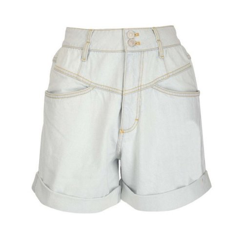  KENZO/高田賢三 女士淺藍(lán)色時(shí)尚休閑短褲 FC52DS2106FA 67 PLFSX