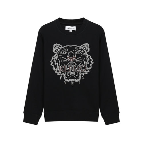 KENZO/高田賢三 男衛(wèi)衣 男士棉質(zhì)圓領(lǐng)長(zhǎng)袖衛(wèi)衣運(yùn)動(dòng)衫 5SW124 4XF